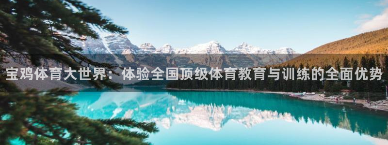 top1体育软件：宝鸡体育大世界：体验全国顶级体育教育与训练的全面优势